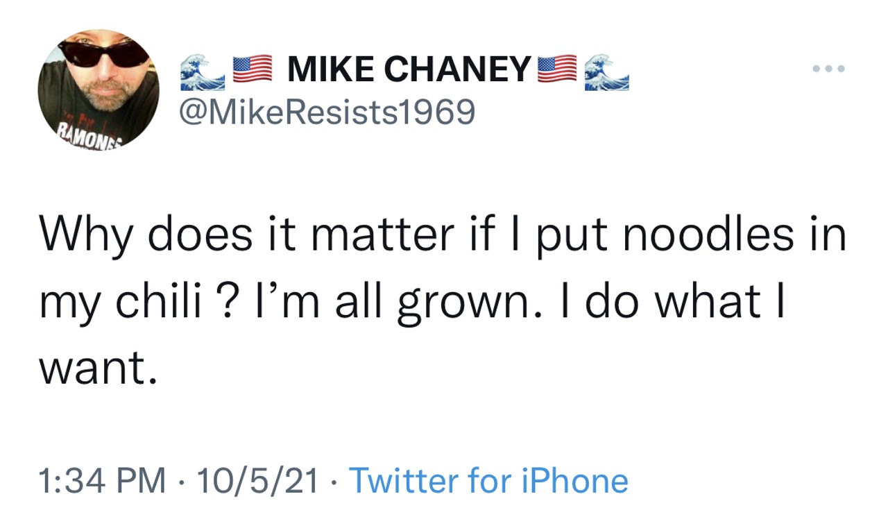 Mike knows what he likes and isn't afraid to say it.