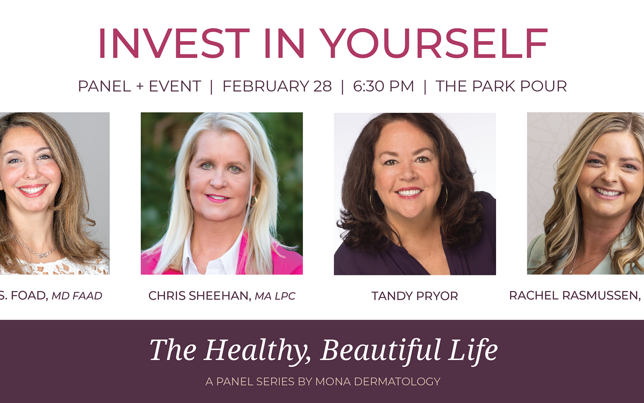 The Healthy, Beautiful Life: Invest inYourself Panel + Event
