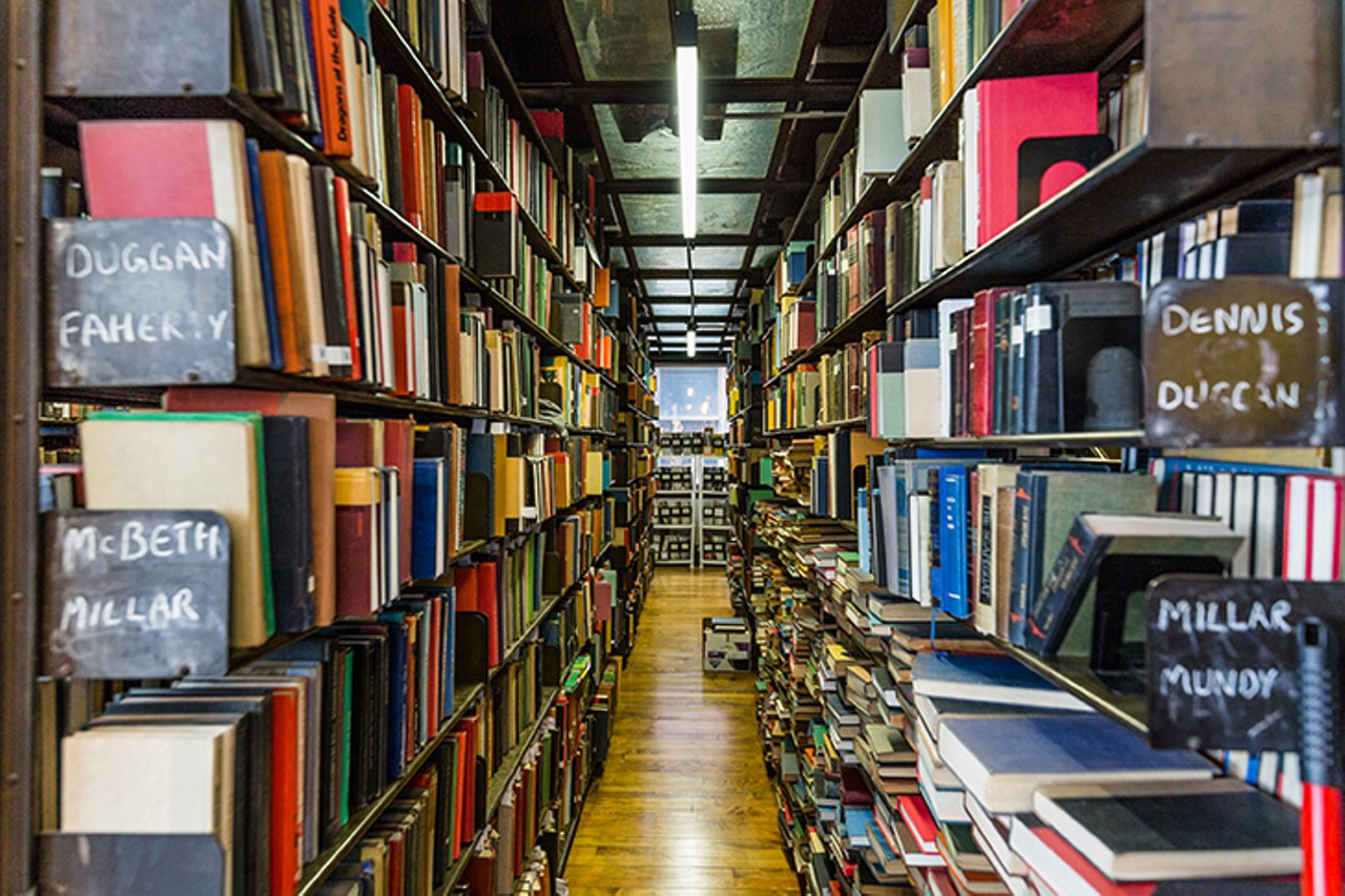 The Mercantile Library collection is home to more than 80,000 books
