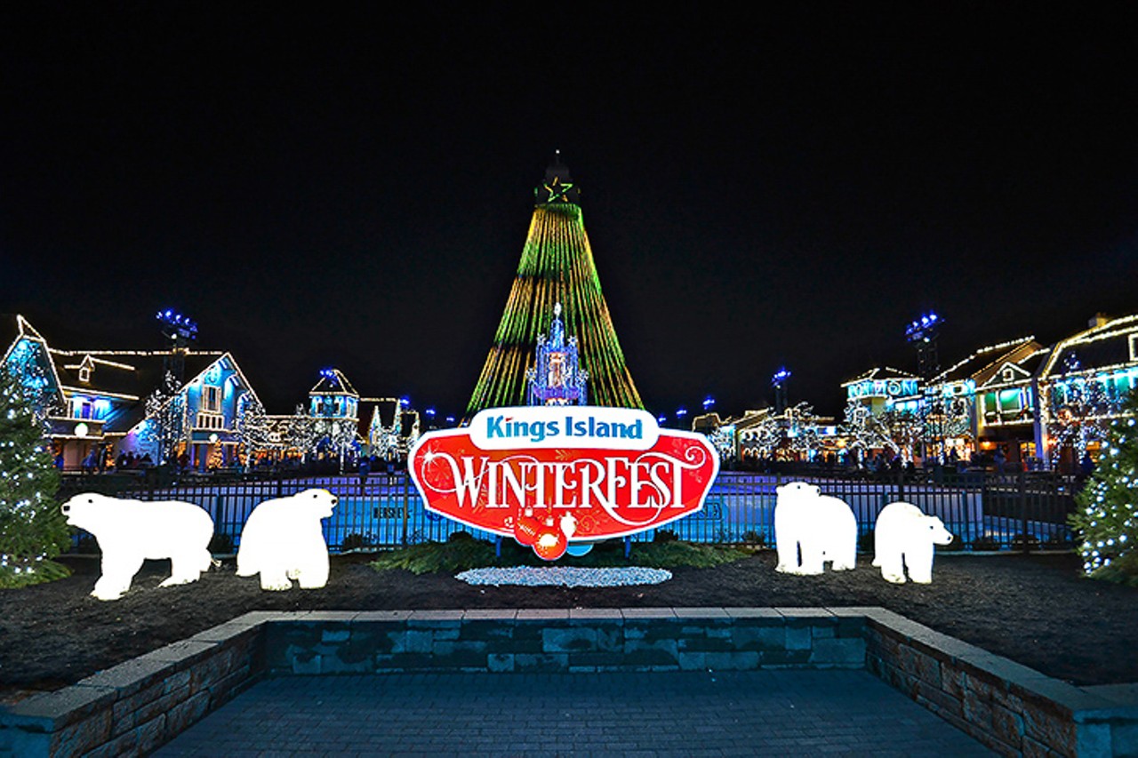 Kings Island WinterFest
WinterFest is back! Kings Island&#146;s nostalgic winter wonderland returns this year, complete with festive food and drinks, special holiday shows and ice skating underneath a Christmas tree-bedecked Eiffel Tower. There will be an artisan village selling holiday crafts, booze-infused hot beverages, ice carvers, carriage rides and even blue hot chocolate.
Through Jan. 1. Tickets start at $27.99. Kings Island, 6300 Kings Island Drive, Mason.
Photo: Megan Waddel