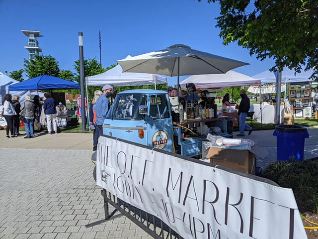 The inaugural O.F.F. Market at Summit Park in Blue Ash