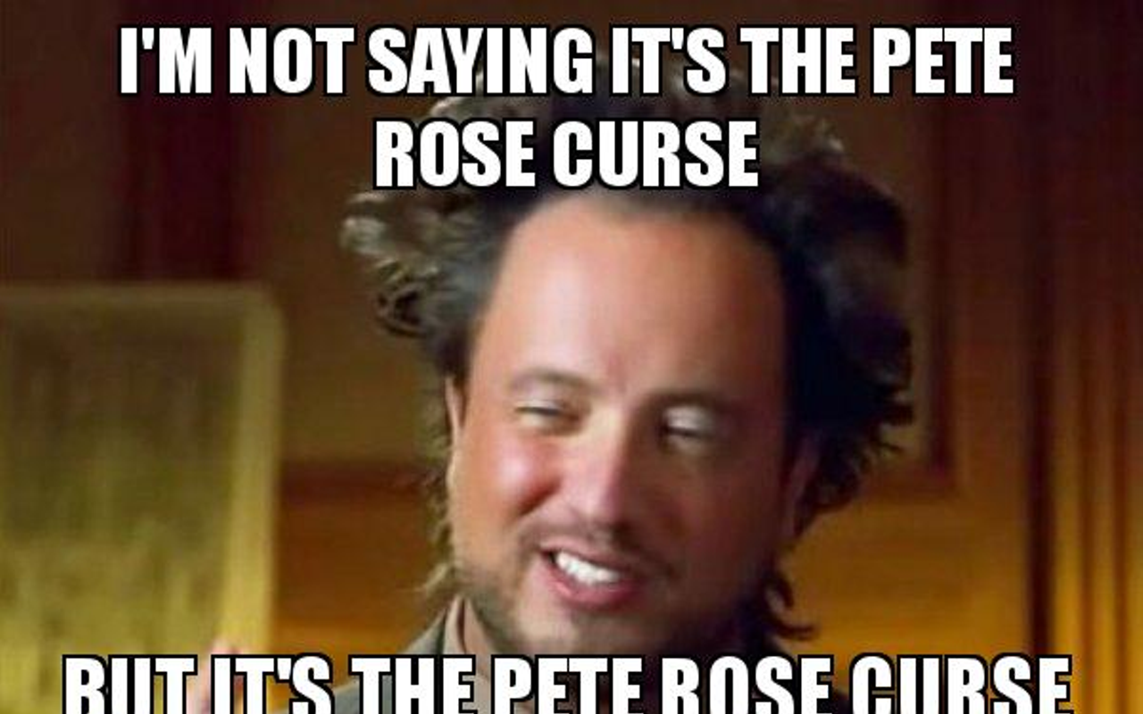 The Pete Rose/Cincinnati sports curse is real