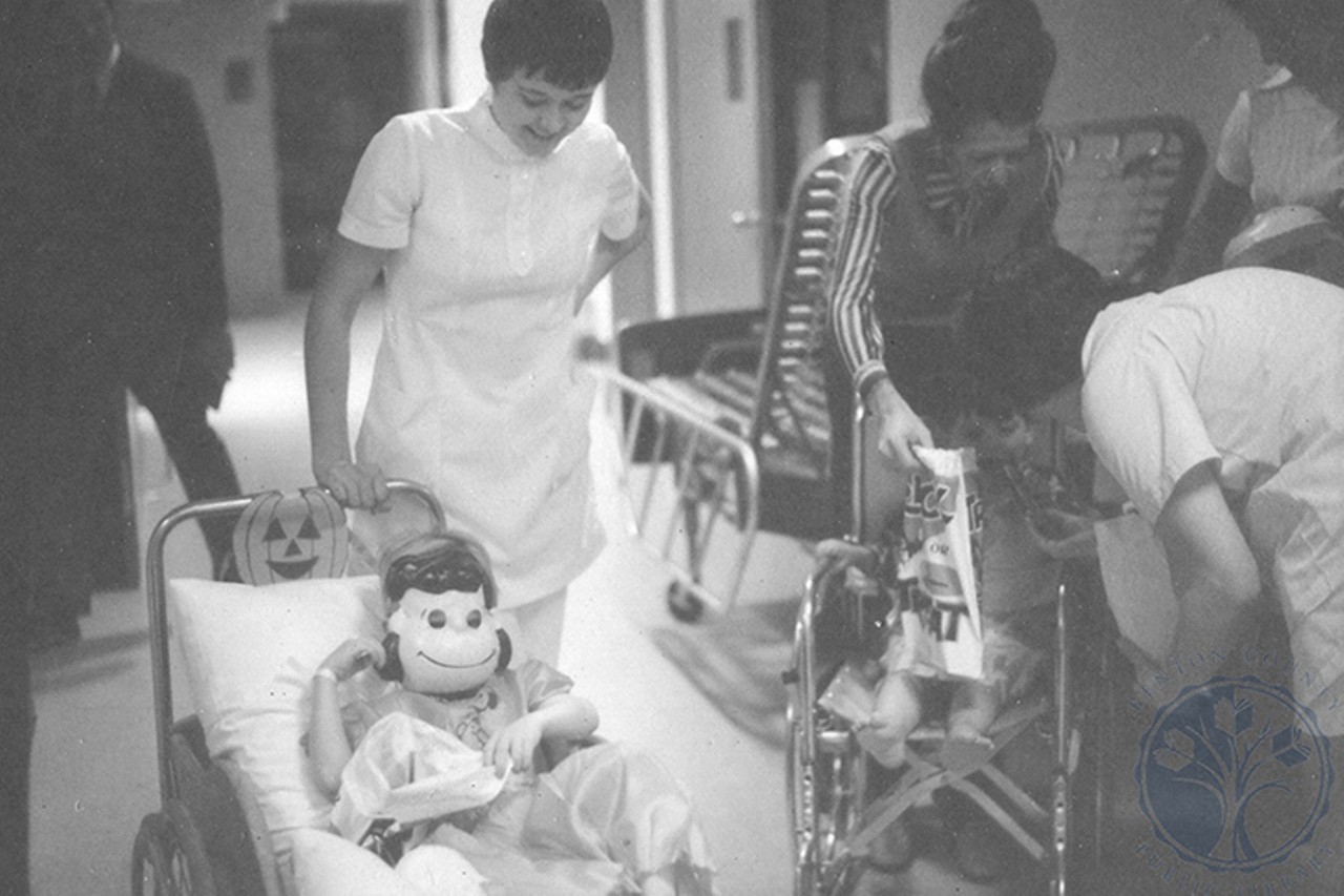 Fort Thomas, date unknown
"Pediatrics Halloween. Trick-or-treat night at the hospital."