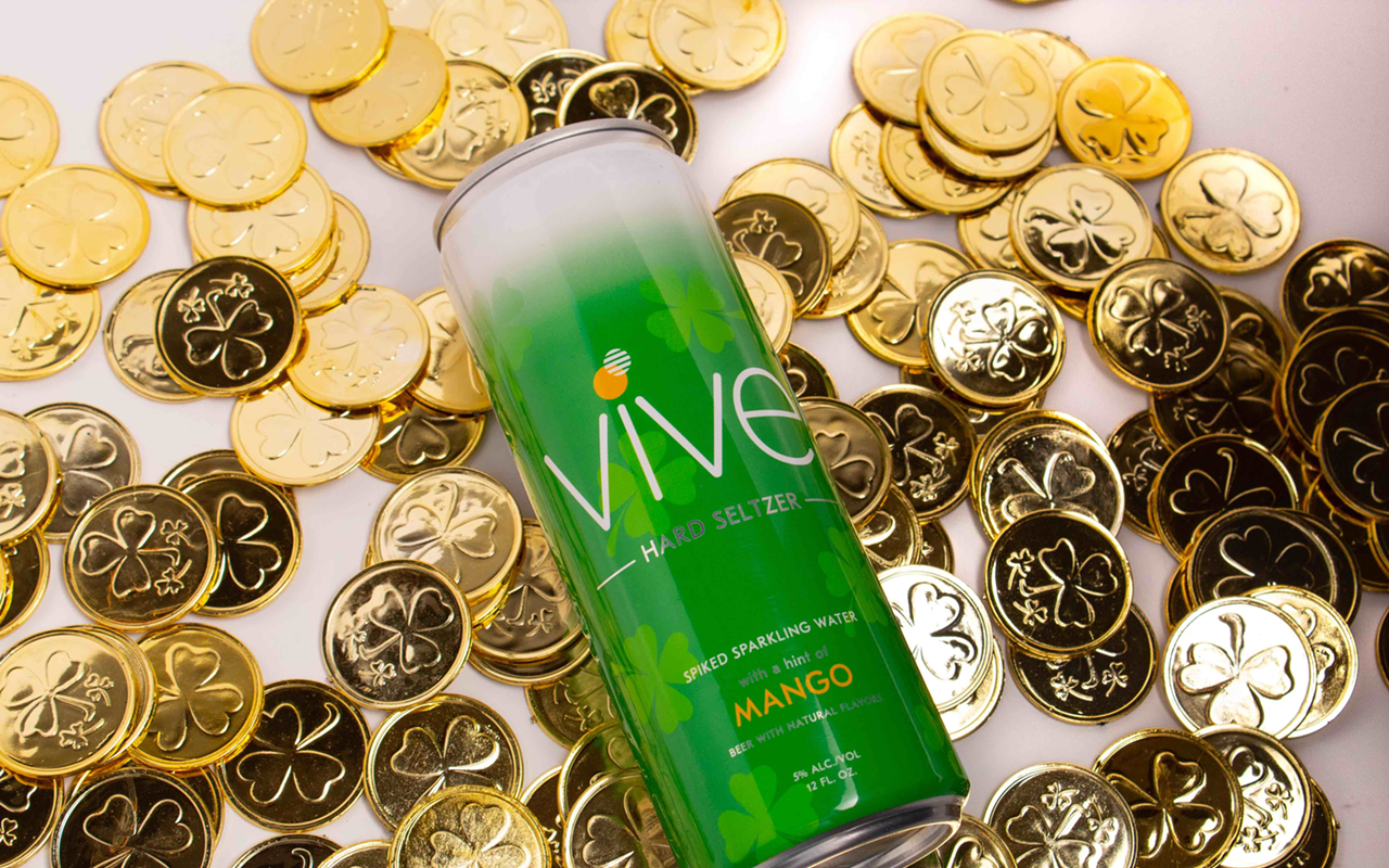 This is not green beer, nor is it kegs or eggs, but it is Braxton's VIVE hard seltzer is a green can