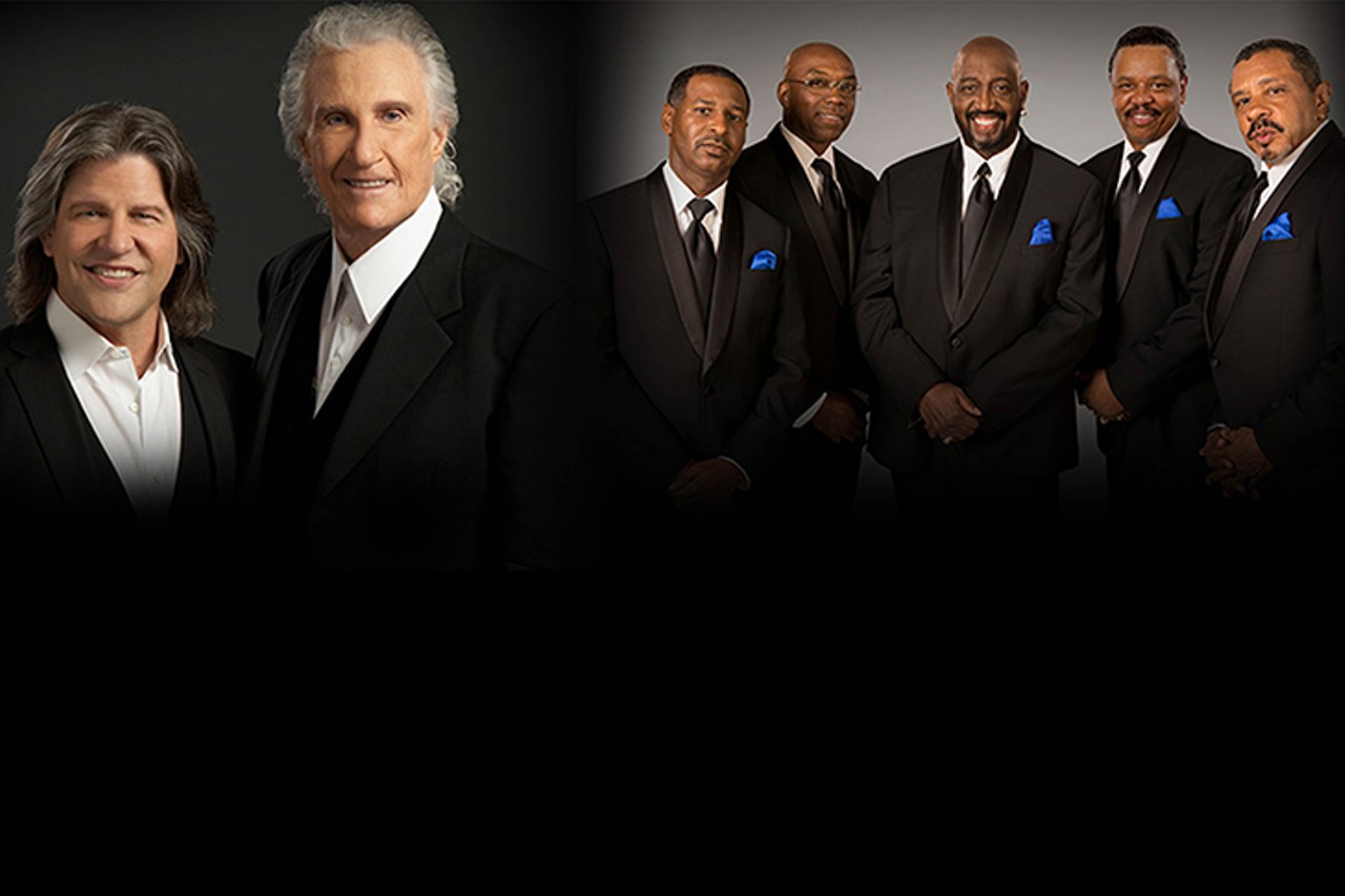 The Righteous Brothers and The Temptations
Friday, July 26, 2019 @ 8 p.m. | PNC Pavilion