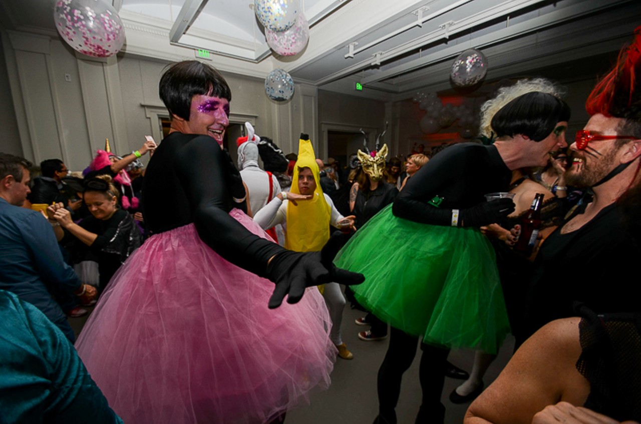 Things Got a Little Spooky at 21c Museum Hotel's Creatures of the Night Halloween Party