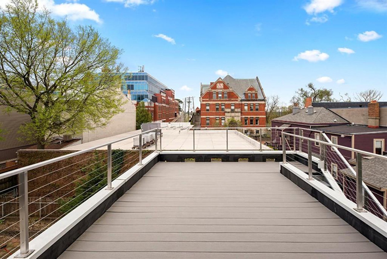 This Cute Mount Adams Home with a Rooftop Terrace Is for Sale for Less Than $500K