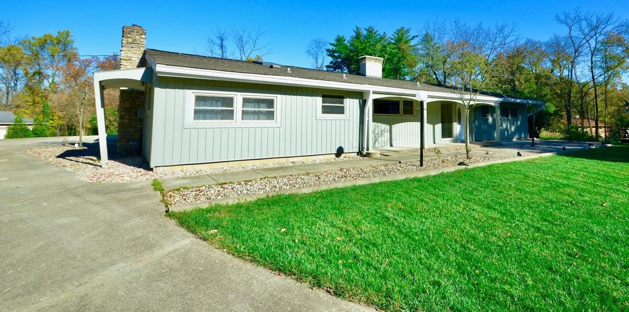 This Midcentury Modern Ranch in Green Township is for Sale for $325,000