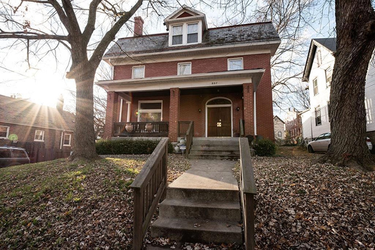 This Over-a-Century-Old East Price Hill Home Has its Own Two-Story Climbing Gym