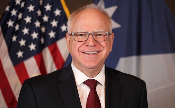 Tim Walz is visiting Cincinnati on Oct. 5 to fundraise for running mate Kamala Harris' campaign.