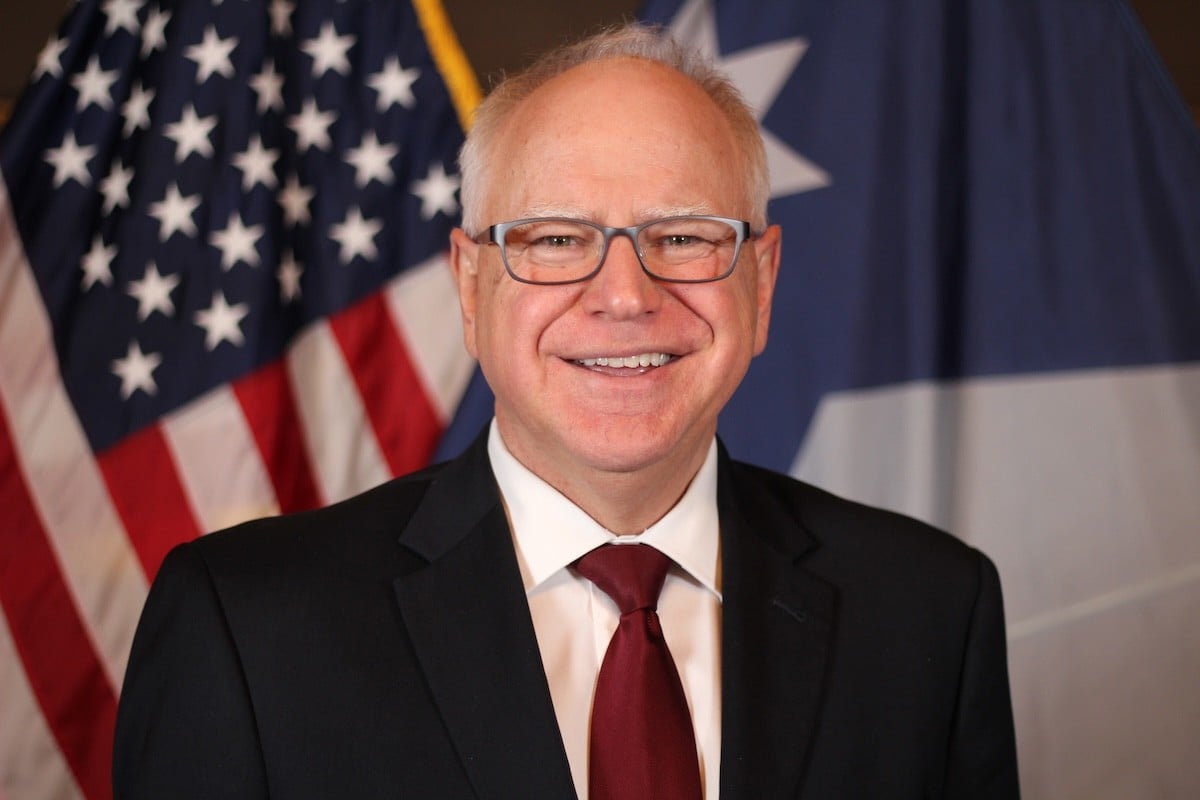 Tim Walz is visiting Cincinnati on Oct. 5 to fundraise for running mate Kamala Harris' campaign.