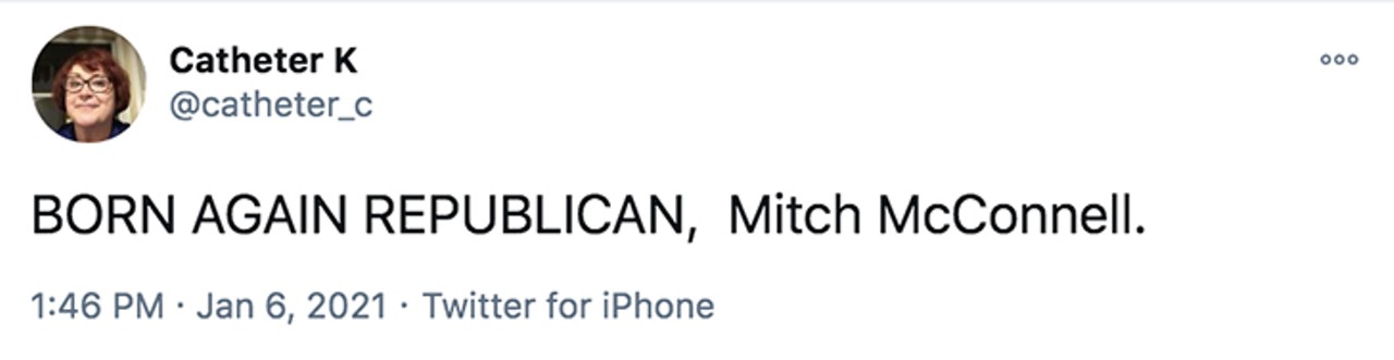 Twitter Reacts as Kentucky Sen. Mitch McConnell Grows Set of Balls, Defends Election Results