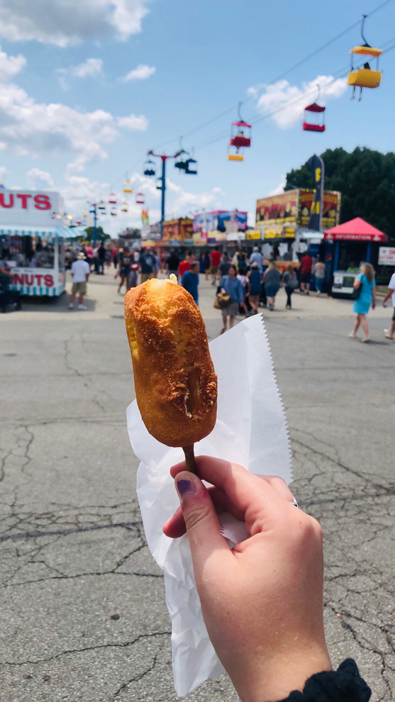 A deep-fried something or other you'll have to wait until next year to eat - Photo: Ohio State Fair