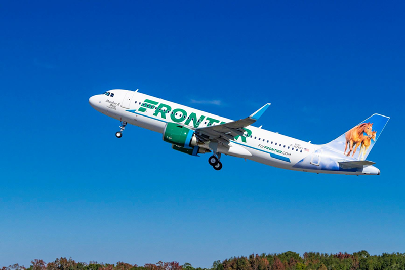 Low-Fare Frontier Airlines Has Added Four New Non-Stop Flight Destinations from Cincinnati