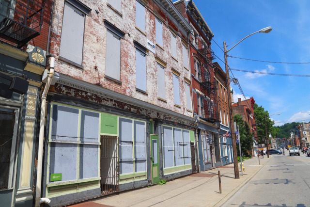 Buildings in Over-the-Rhine that will be renovated using federal Low-Income Housing Tax Credits awarded last year - Nick Swartsell