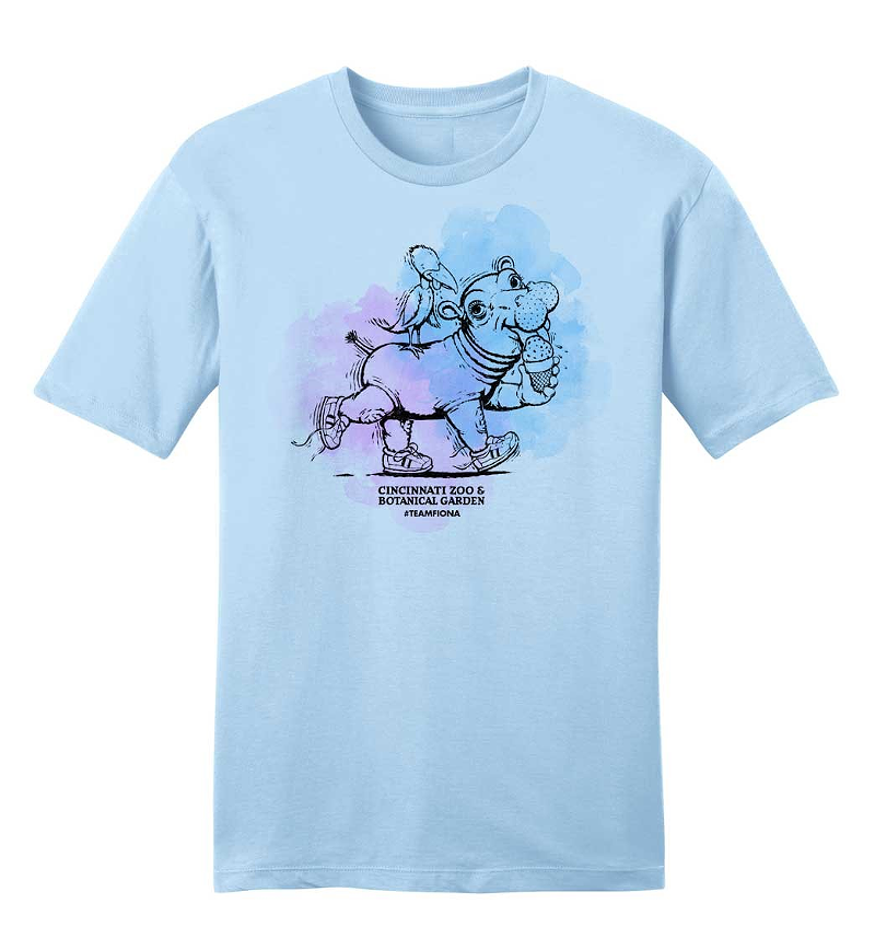 Fiona Fun 5K T-shirt - PHOTO: PROVIDED BY CINCINNATI ZOO & BOTANICAL GARDEN