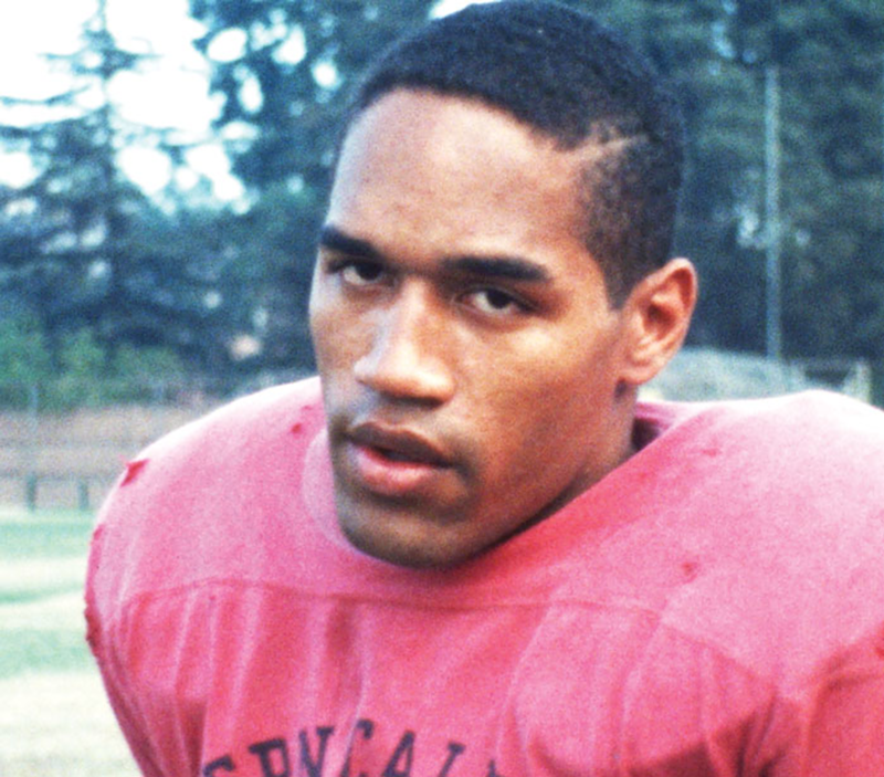 A young O.J. Simpson at the University of Southern California