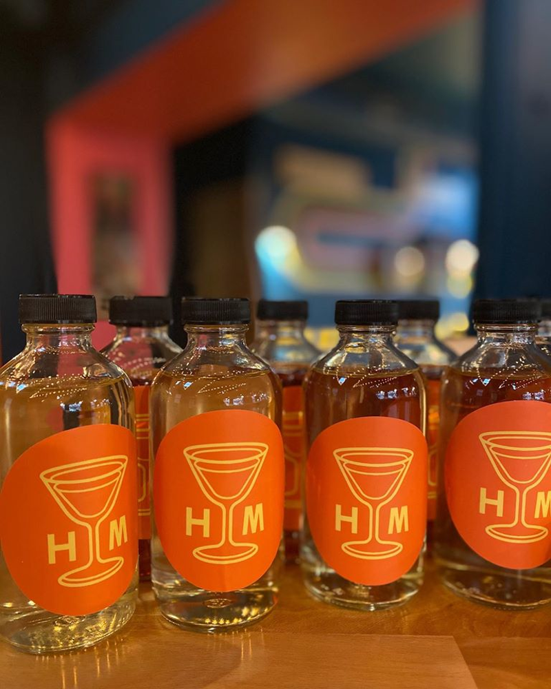 Low-proof packaged cocktails to-go from OTR's HomeMakers Bar, which is also offering a special carry-out food menu - Photo: HomeMakers Bar Facebook