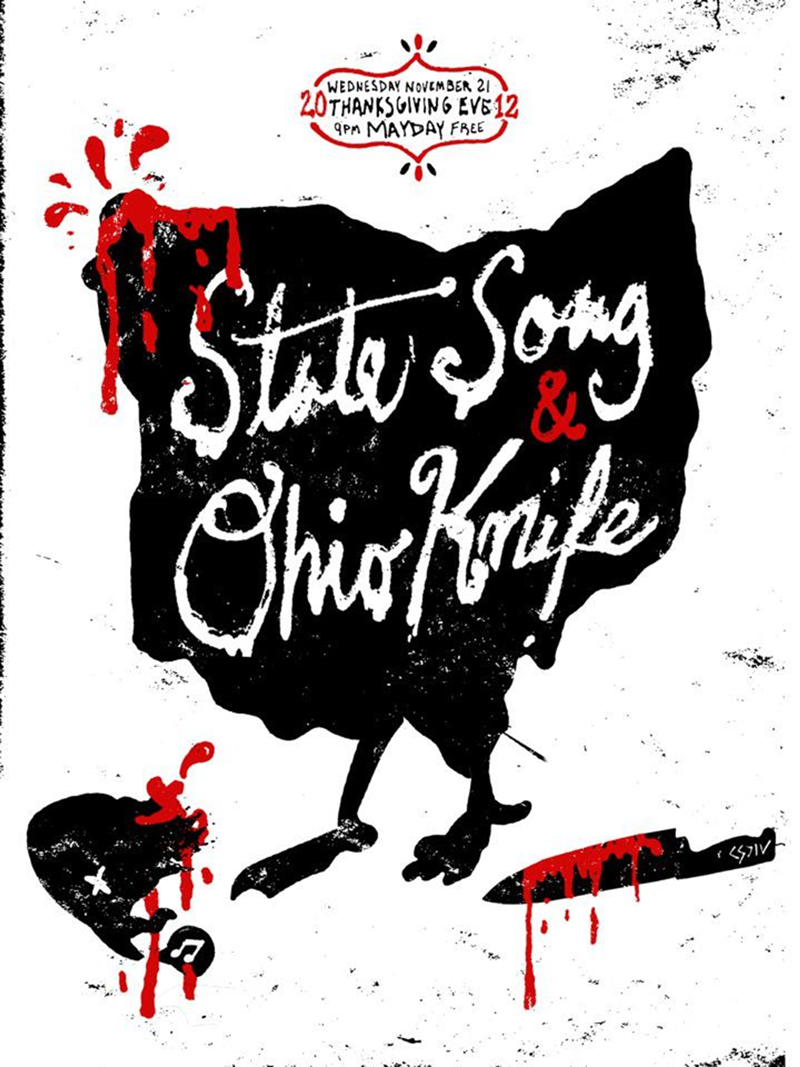 Ohio Knife and State Song poster