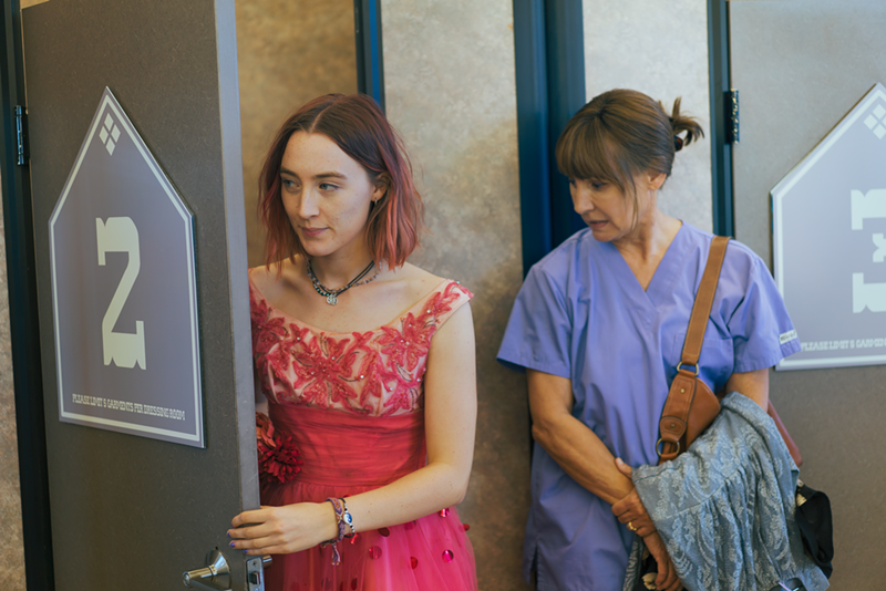 "Lady Bird" and its stars, Saoirse Ronan (left) and Laurie Metcalf, deserve Oscar nominations, as does its director Greta Gerwig. - PHOTO: Merie Wallace