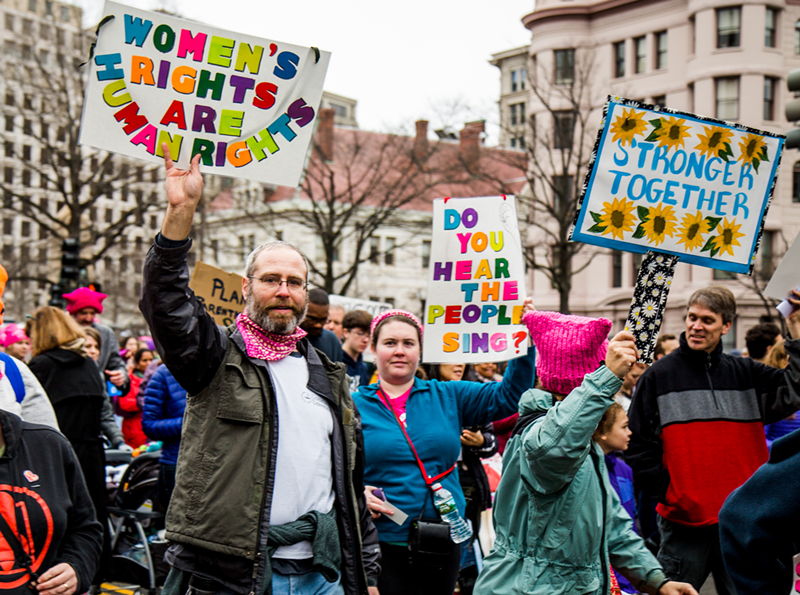 The Women's March on Washington - Photo: Hailey Bollinger