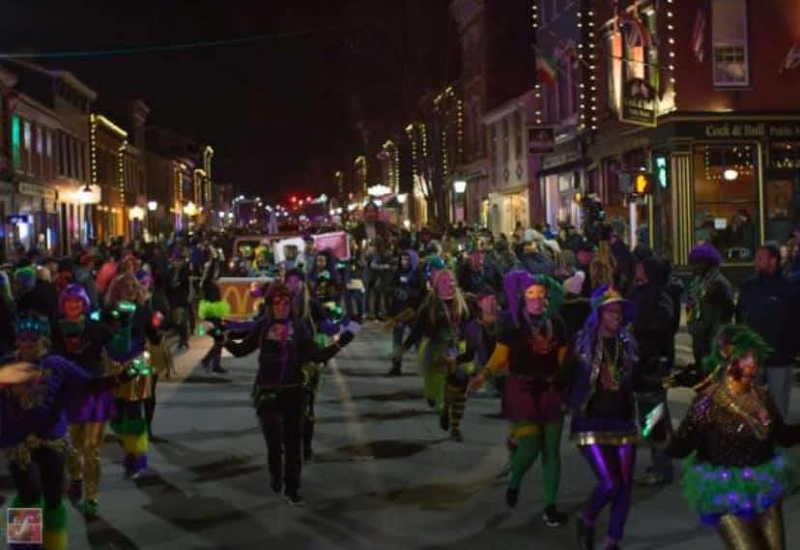 Covington's MainStrasse Village Hosts a Family-Friendly Mardi Gras Parade