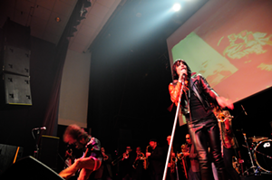 Foxy Shazam performing with The Cincy Brass at Madison Theater for the 2010 Cincinnati Entertainment Awards. The band scored the Artist of the Year trophy. - PHOTO: EMILY MAXWELL/CITYBEAT ARCHIVE