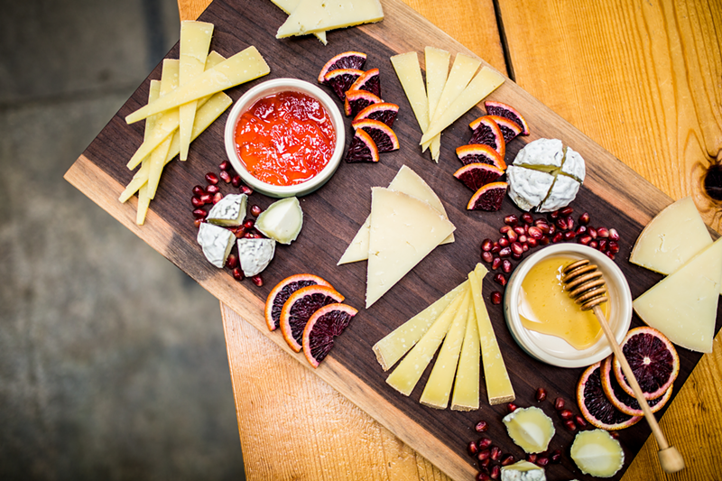 A cheeseboard by The Rhined - Photo: Hailey Bollinger