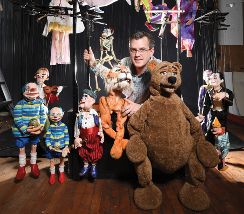 Kevin Frisch, founder of The Frisch Marionette Company