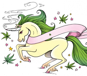 Pretty much any excuse to  use this weed unicorn illustration is a good one, right? - Illustration: CityBeat/Julie Hill