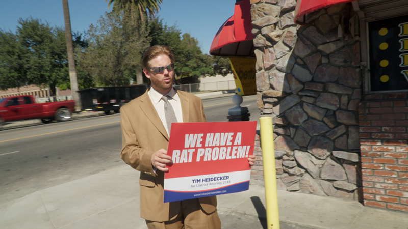 Tim Heidecker in "Mister America" - Photo courtesy of Magnolia Pictures