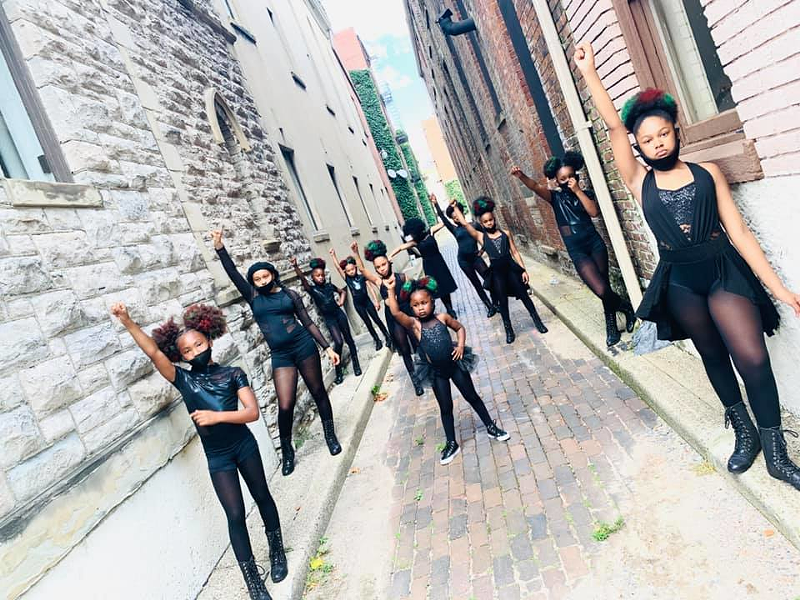 The Q-Kidz Dance Team Will Perform at the Black Lives Matter Street Mural in Front of Cincinnati City Hall This Weekend