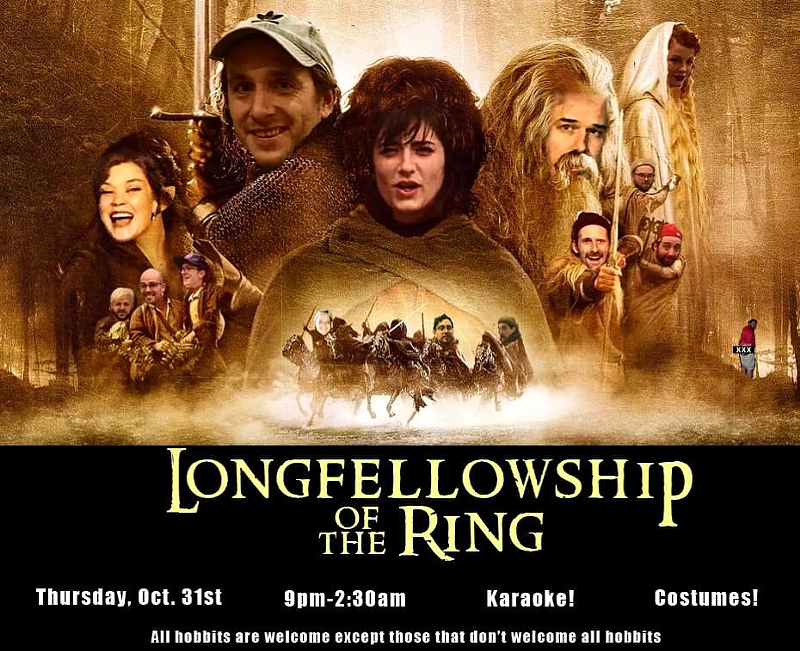 Over-the-Rhine Bar Longfellow Transforms Into 'Longfellowship of the Ring' for Halloween