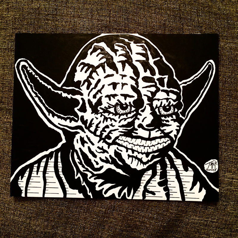 Master Yoda, is it. Herh herh herh. - ANTHONY "TANK" MANSFIELD