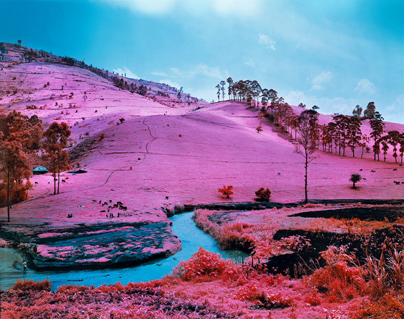 Richard Mosse's "Men of Good Fortune, 2011," digital c-print, 40 x 50 inches, 41 1/2 x 51 1/2 inches framed. © Richard Mosse. - Courtesy of the artist and Jack Shainman Gallery, New York.