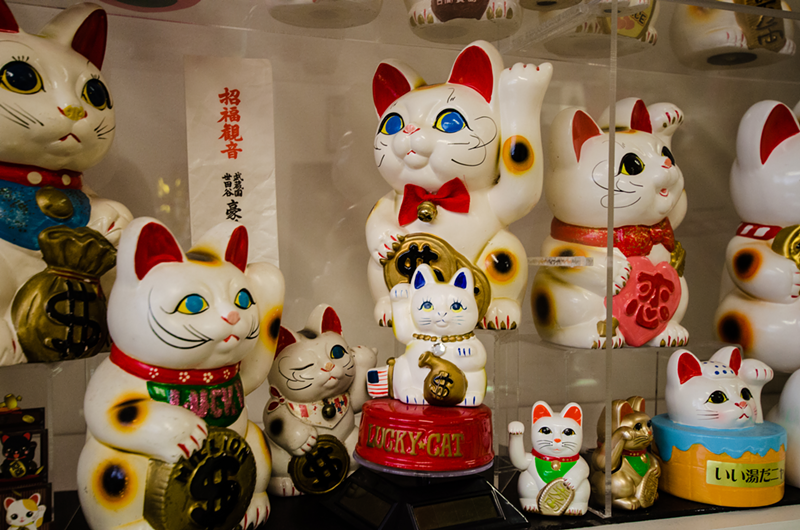 The Lucky Cat Museum - Photo: Kellie Coleman