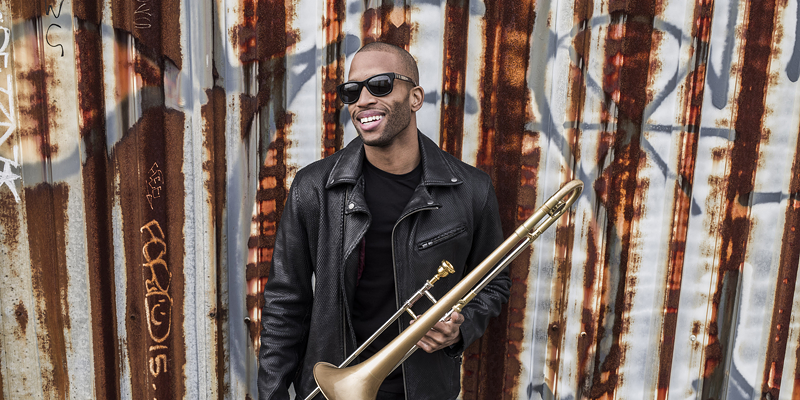 New Orleans brass great Trombone Shorty performs Sunday at Riverfront Live - Photo: Mathieu Bitton