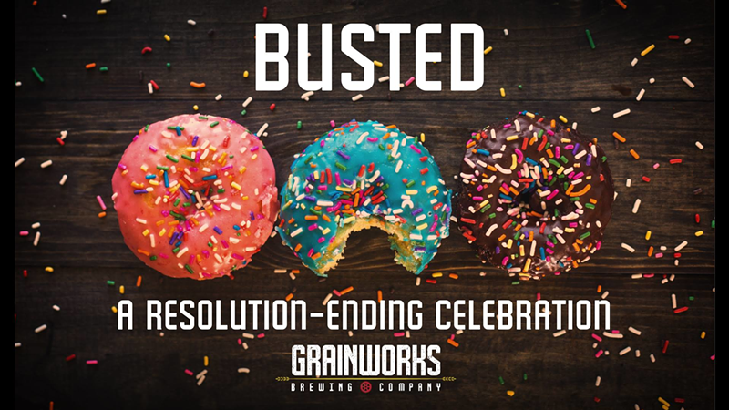 Put an End to New Year's Resolutions at Grainworks Brewing Co. with This Indulgent Party