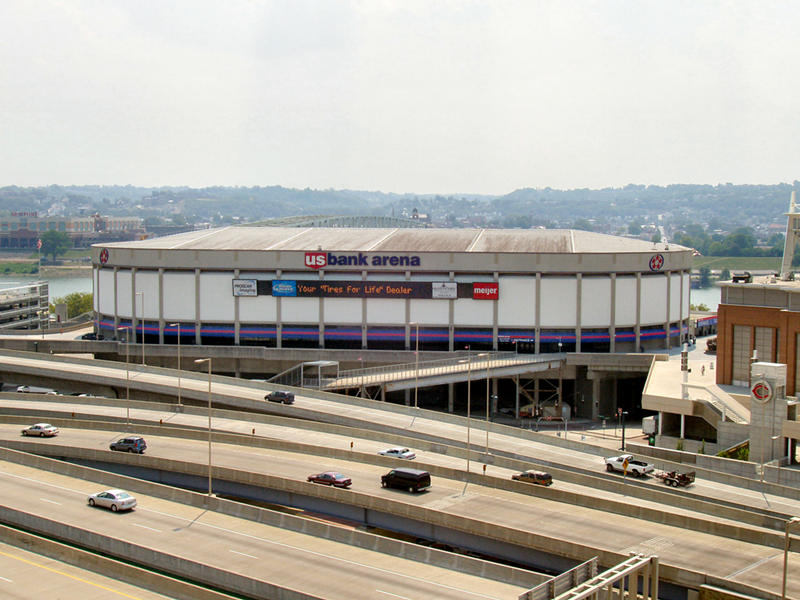 The venue formerly known as Riverfront Coliseum, The Crown and Firstar Center is currently still known as U.S. Bank Arena - Photo: Derek Jensen (CC by 2.0)