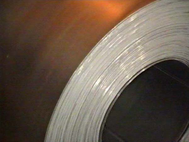 A coil of hot-rolled steel - Wikipedia Commons