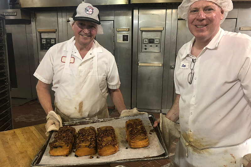 Tom Thie from Virginia Bakery (left) and Steve Hoelmer from Busken Bakery - Photo: Provided