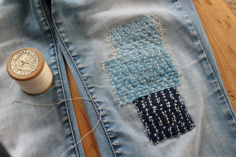 Learn the Art of Japanese Sashiko Clothing Reinforcement Stitching at the CAC's One Night One Craft