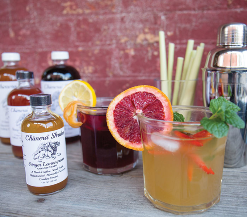 Chimera Shrubs drinking vinegars — perfect for cocktail mixers.
