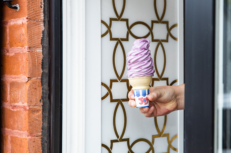 Lavender ice cream - Photo: Hailey Bollinger