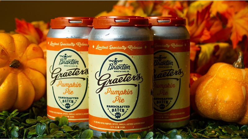 Graeter's Pumpkin Pie Ale is Back at Braxton Brewing Co.