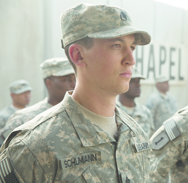 Miles Teller as Adam Schumann in "Thank You For Your Service" - PHOTO: Francois Duhamel/DreamWorks Pictures
