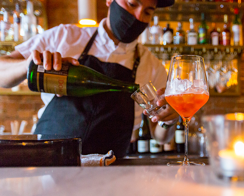 The cocktail list at Saeso is "no gimmicks" - PHOTO: ROSS VAN PELT