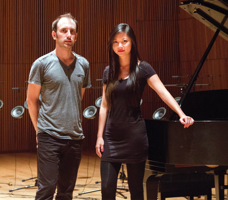 Tristan Perich and Vicky Chow open the performance series.