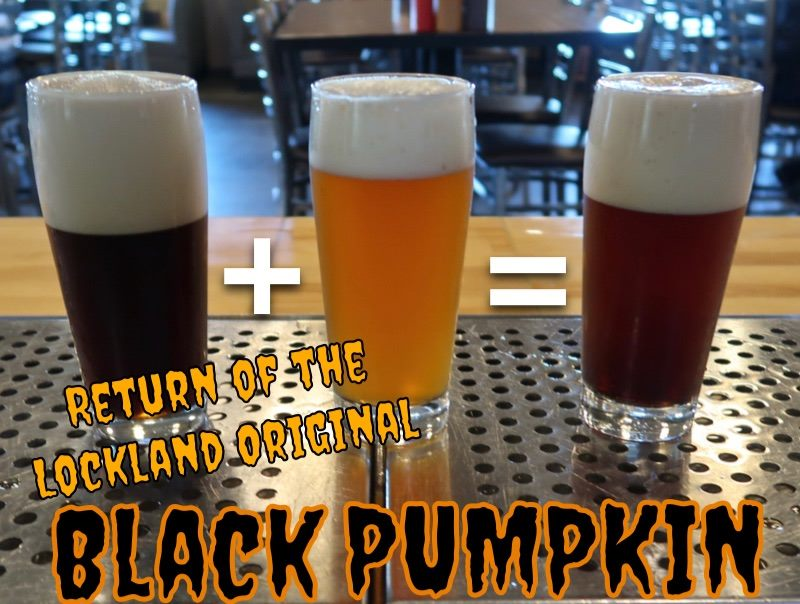 Rivertown's Pumpkin Ale + Roebling Vanilla Porter = Black Pumpkin - Photo: facebook.com/RivertownBrew