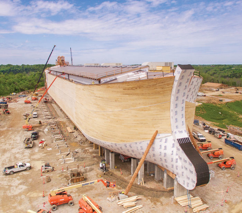 Answers in Genesis president Ken Ham foresees the new Ark Encounter competing with Disney parks. - Photo: Provided